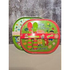 Cocomelon 3 Piece Feeding Set Lot Of 2 BPA Free New (105)